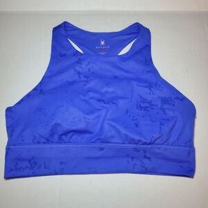 Spider Active Sports Bra Size Large Wirefree Removable Pads Women's Size L